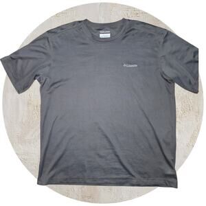 Columbia Omni Wick Gray Performance Shirt Mens Size XL